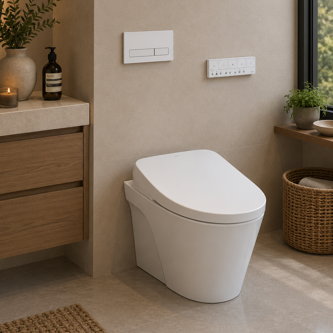 Toto AP Washlet+ S7 Wall-Hung Toilet