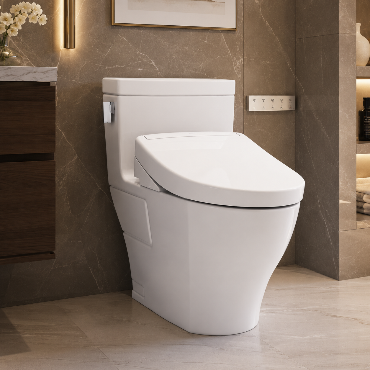 Toto Legato Washlet+ S5 One-Piece Toilet