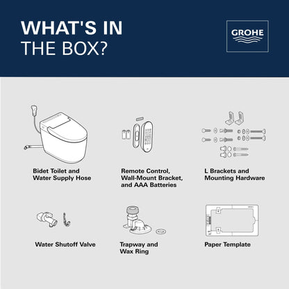 Grohe Sensia Electronic Bidet Toilet