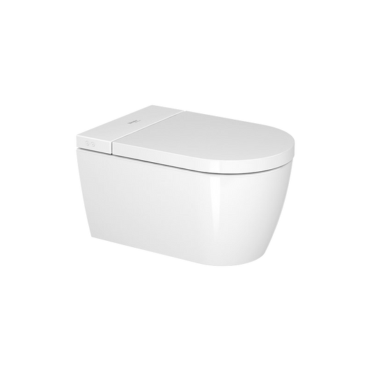 Duravit Sensowash Starck F Wall Mount Toilet with Bidet Seat