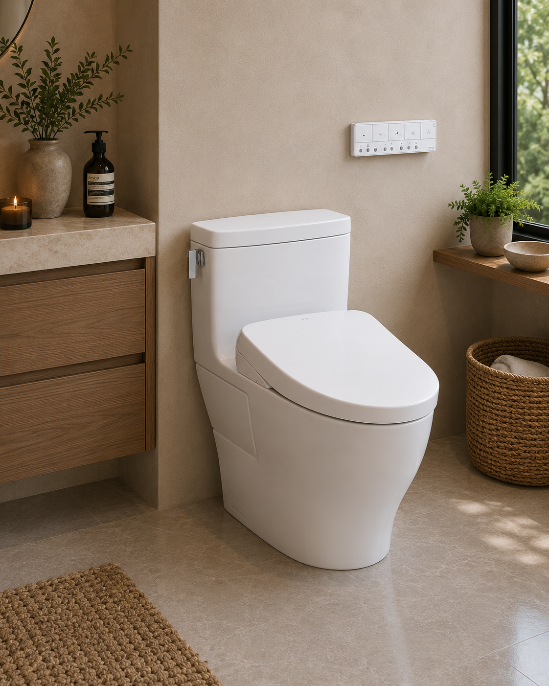 Toto Legato Washlet+ S7 One-Piece Toilet