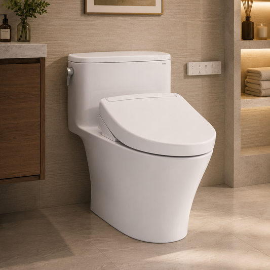 Toto Nexus Washlet+ S5 One-Piece Toilet