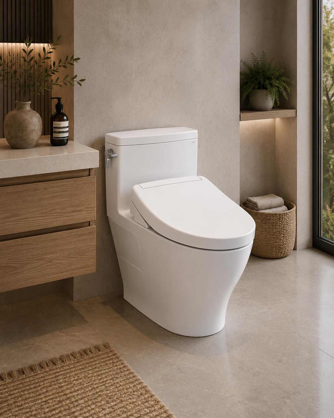 Toto Nexus 1G Washlet+ S5 One-Piece Toilet