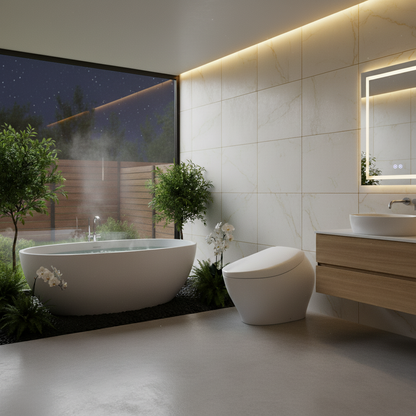 Toto Neorest NX1 Dual Flush Integrated Smart Bidet Toilet